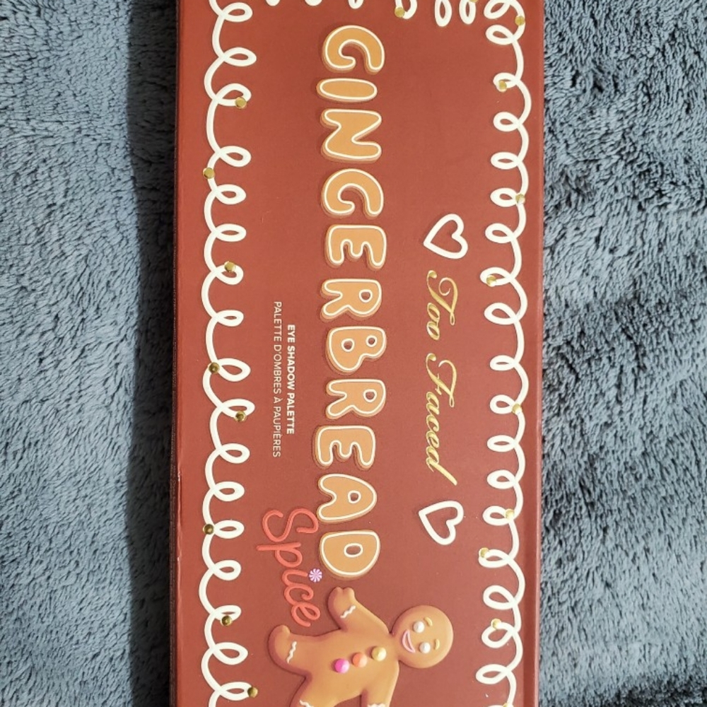 Limited edition Too faced Gingerbread palette